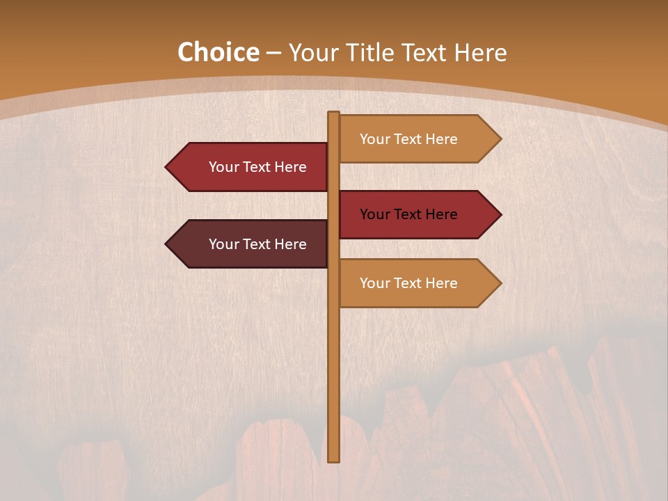 Surface Sign Nature PowerPoint Template