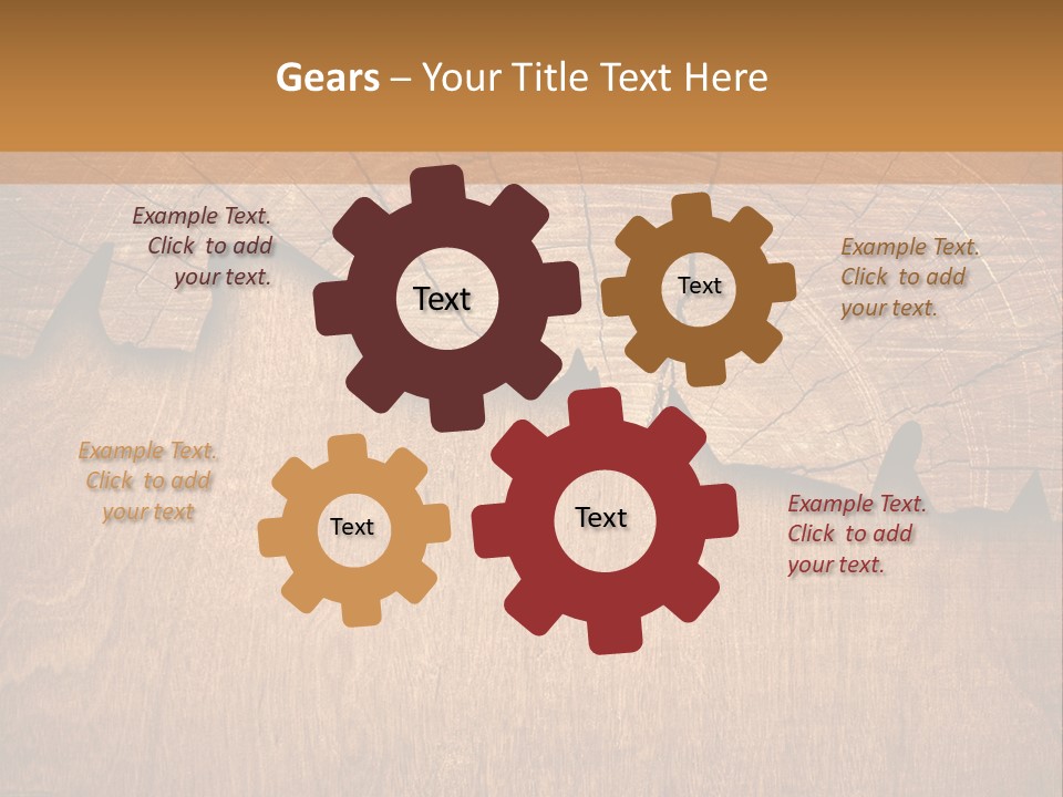 Frame Shape Construction PowerPoint Template