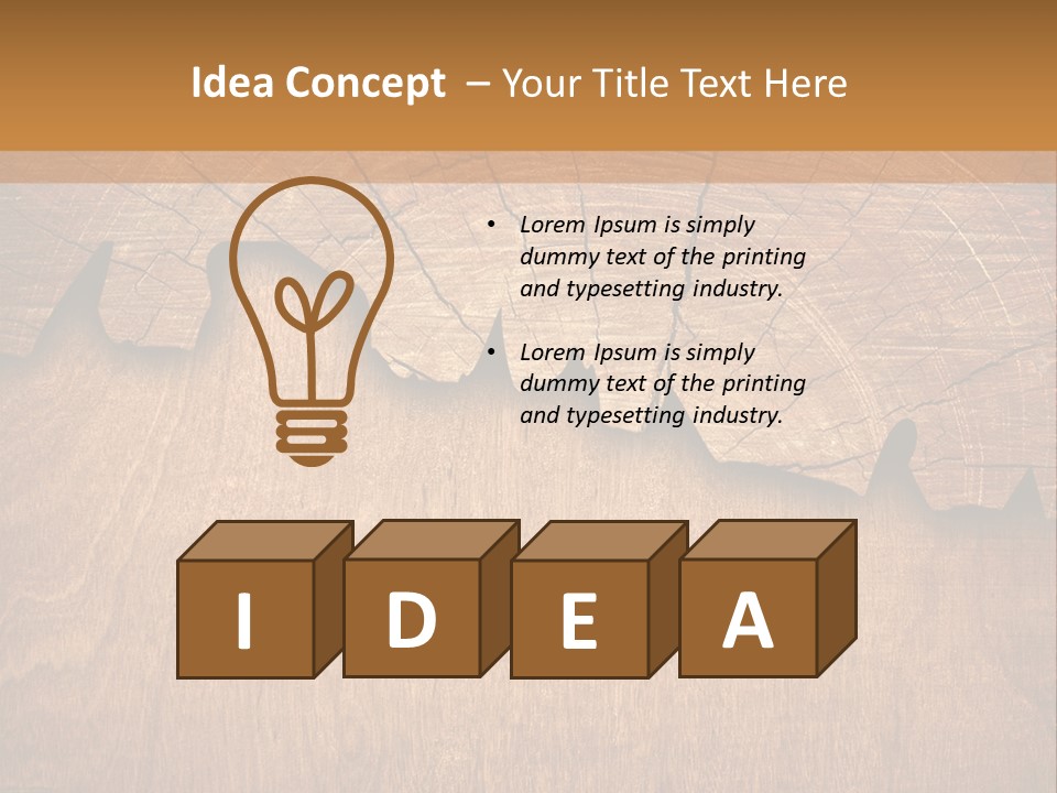 Frame Shape Construction PowerPoint Template