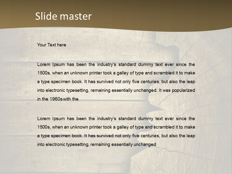 Zweig Blatt Thanksgiving PowerPoint Template