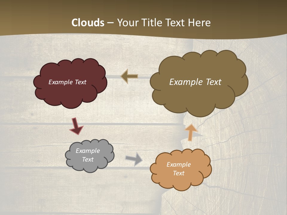Zweig Blatt Thanksgiving PowerPoint Template