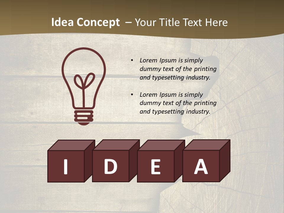 Zweig Blatt Thanksgiving PowerPoint Template