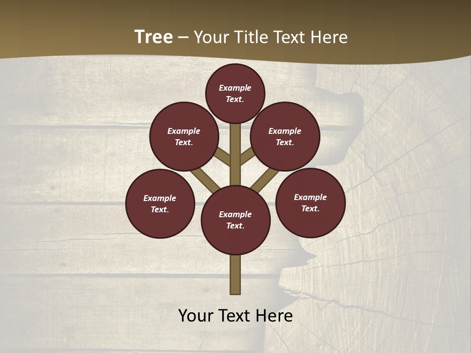 Zweig Blatt Thanksgiving PowerPoint Template