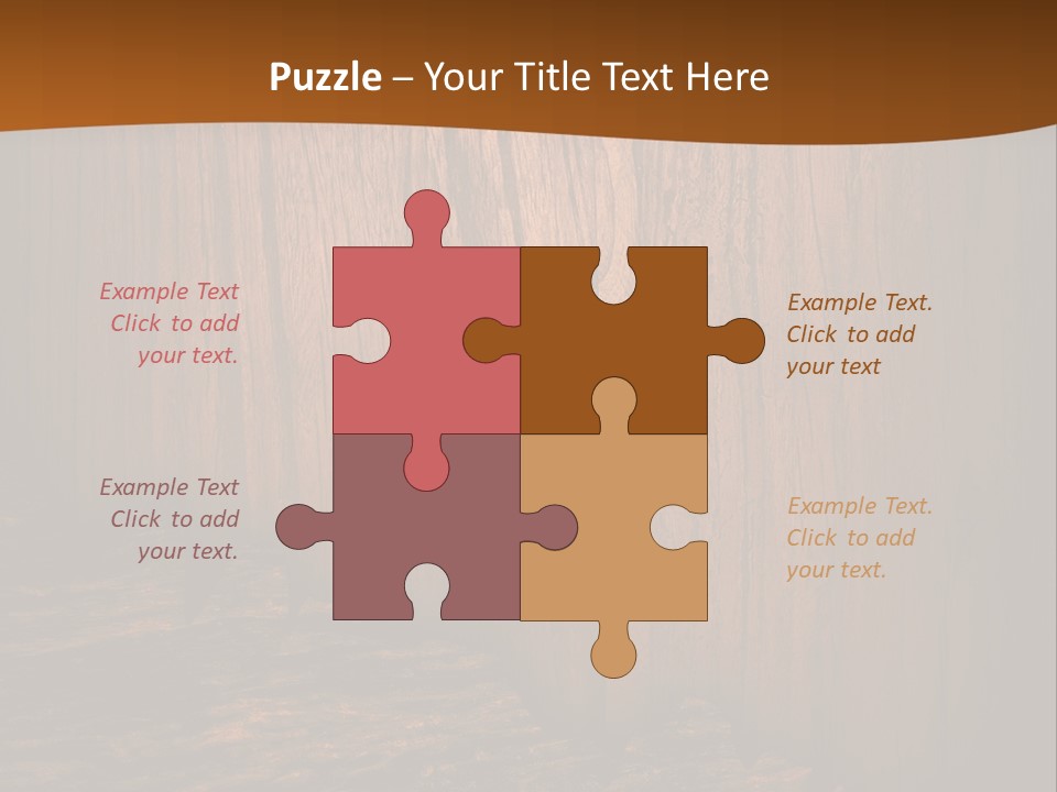 Bark Saw Plant PowerPoint Template