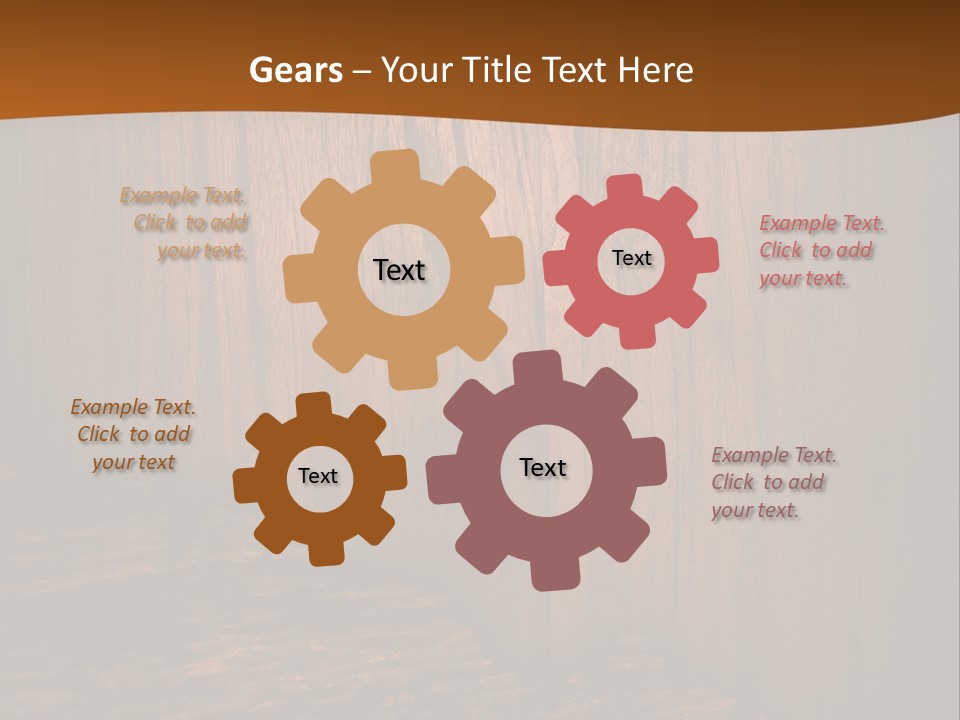 Bark Saw Plant PowerPoint Template