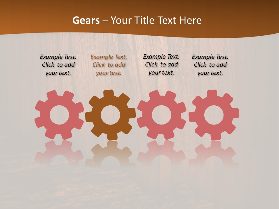 Bark Saw Plant PowerPoint Template