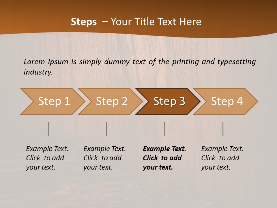 Bark Saw Plant PowerPoint Template