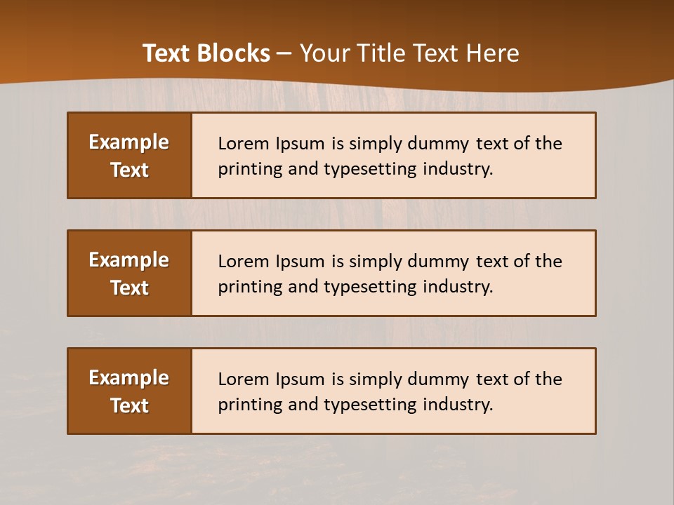 Bark Saw Plant PowerPoint Template