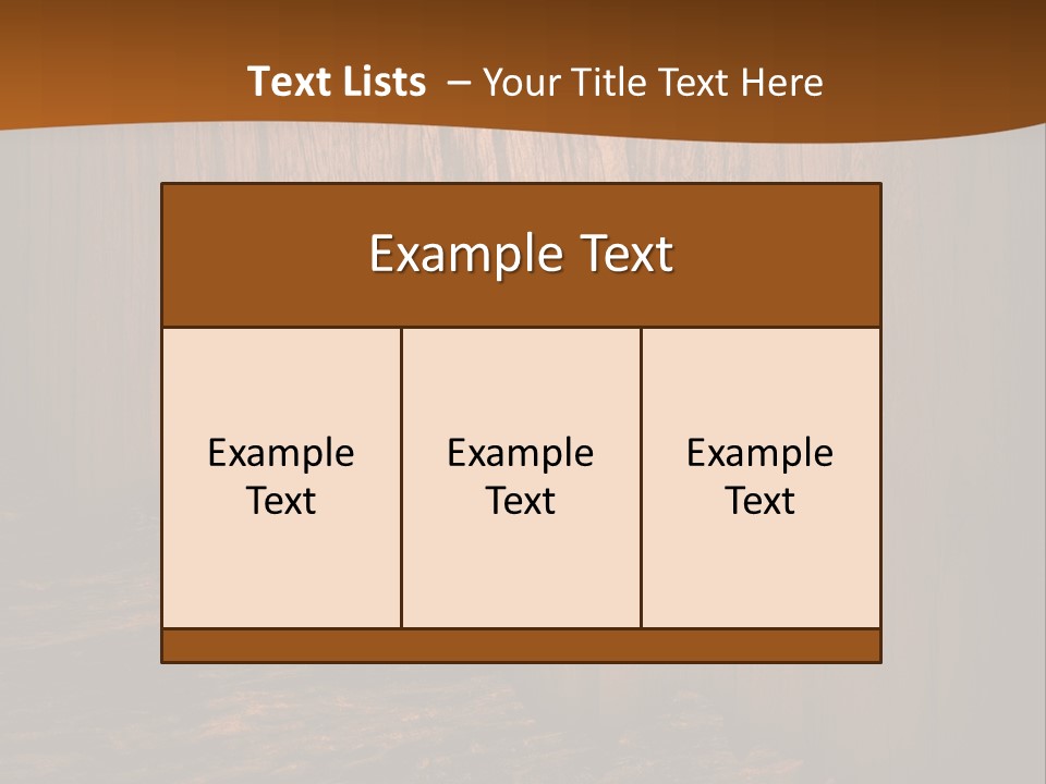 Bark Saw Plant PowerPoint Template