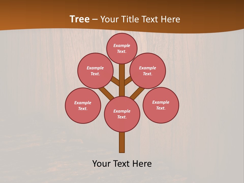 Bark Saw Plant PowerPoint Template