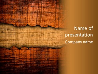 Nature Pattern Board PowerPoint Template