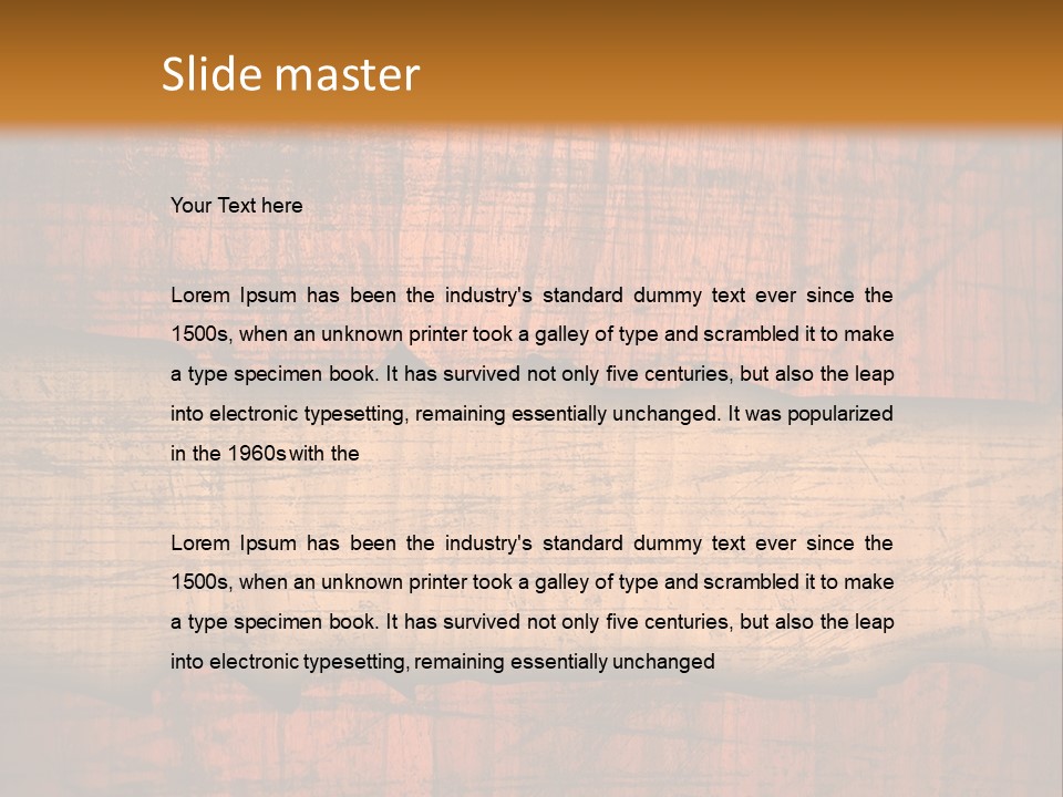 Nature Pattern Board PowerPoint Template