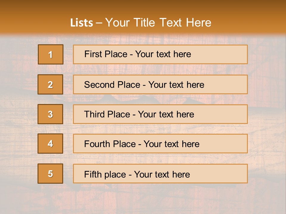 Nature Pattern Board PowerPoint Template