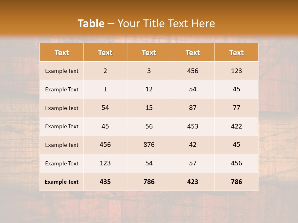 Nature Pattern Board PowerPoint Template