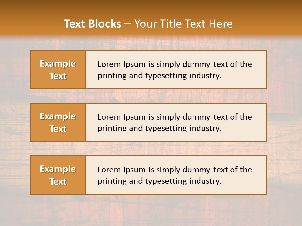 Nature Pattern Board PowerPoint Template