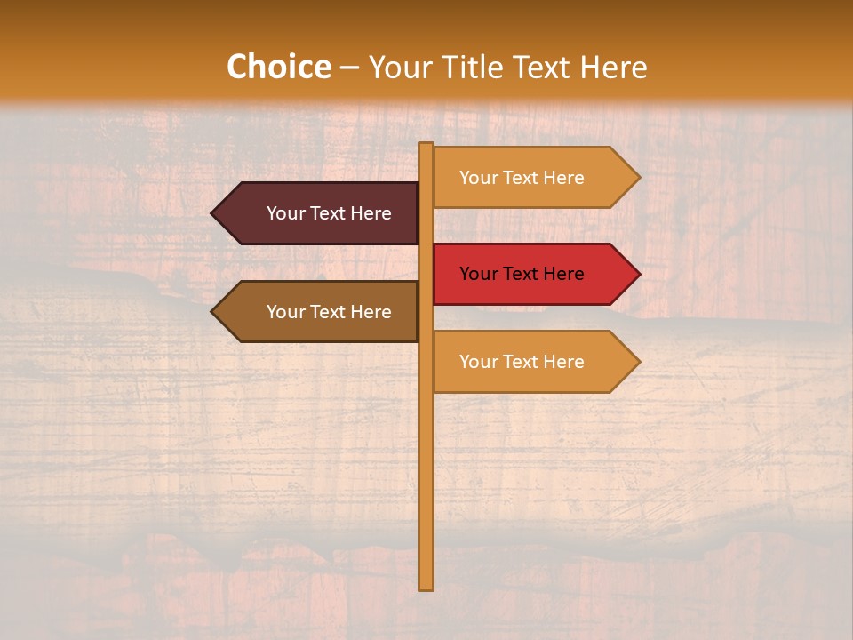 Nature Pattern Board PowerPoint Template