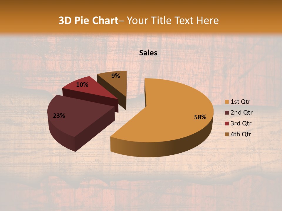 Nature Pattern Board PowerPoint Template