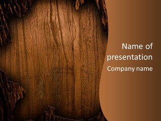 Lumber Board Notice PowerPoint Template