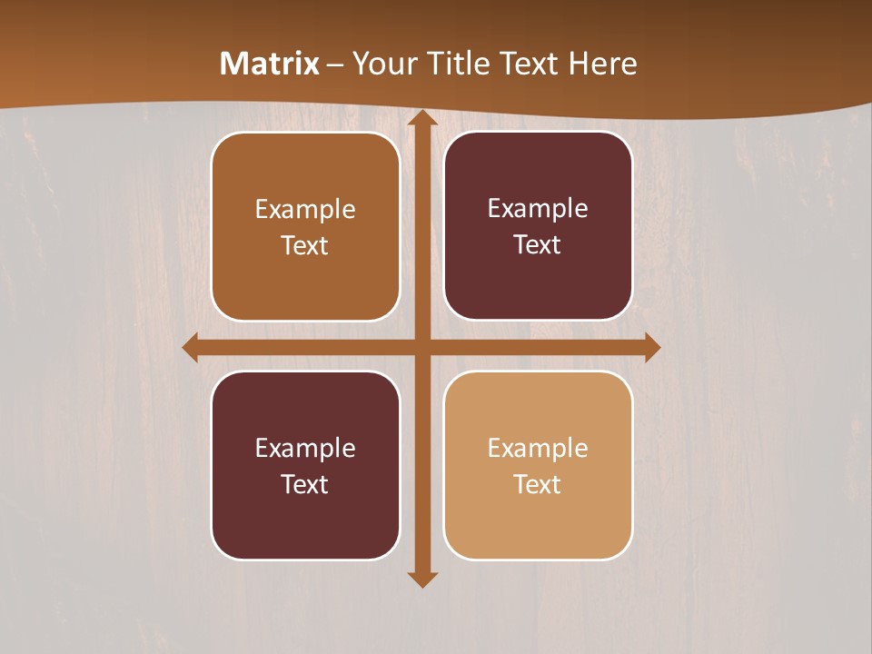 Lumber Board Notice PowerPoint Template