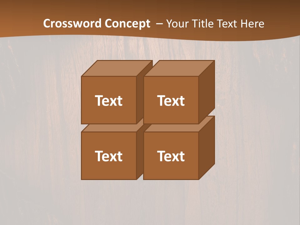 Lumber Board Notice PowerPoint Template