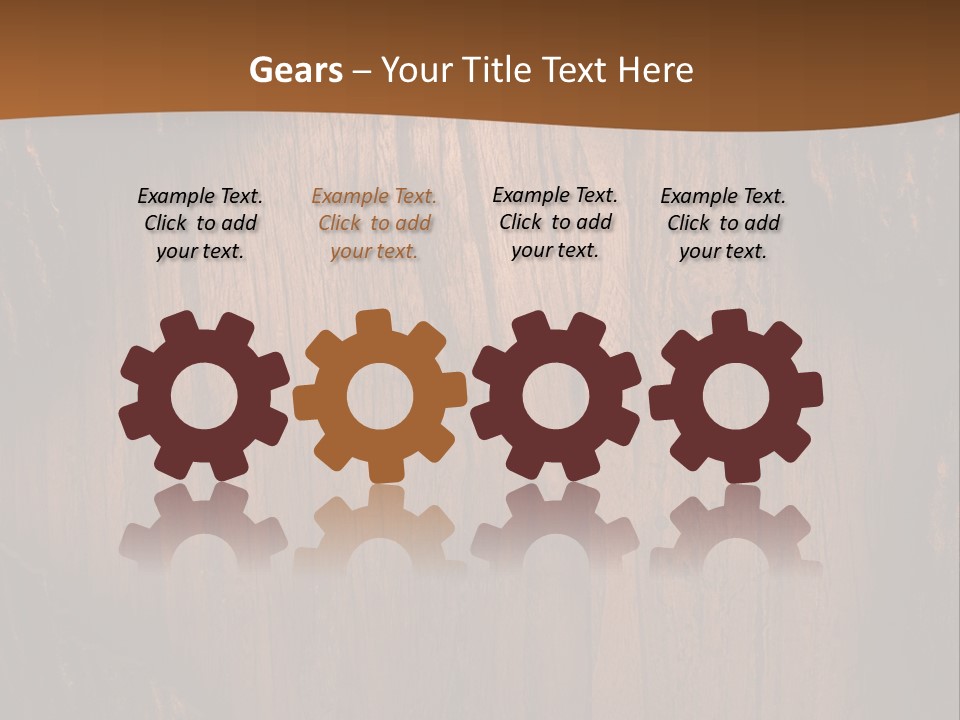 Lumber Board Notice PowerPoint Template