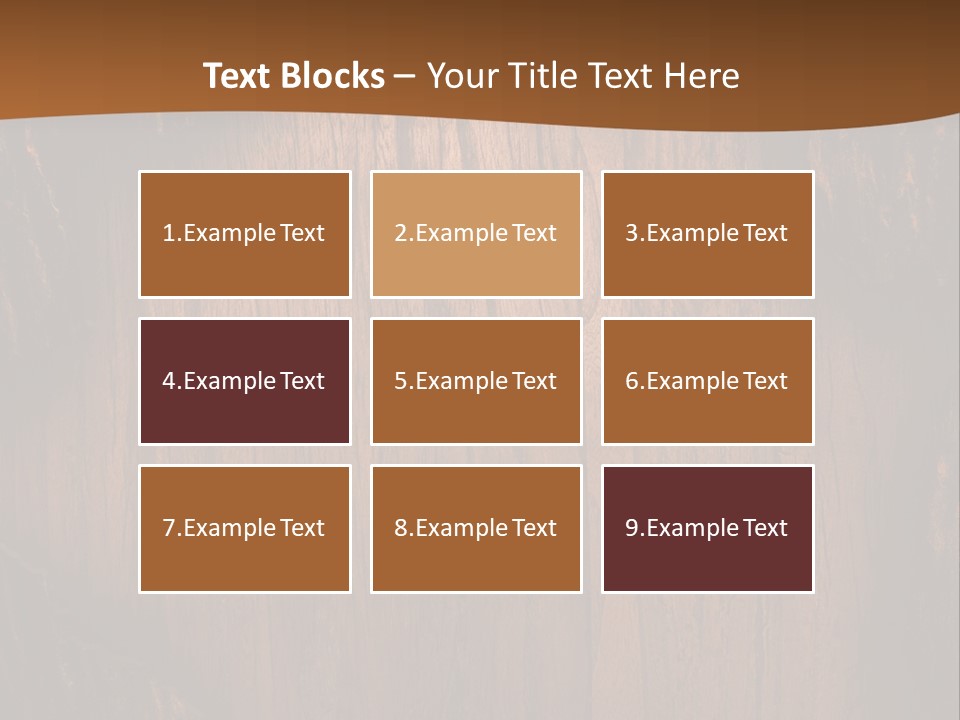 Lumber Board Notice PowerPoint Template