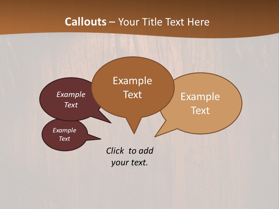 Lumber Board Notice PowerPoint Template