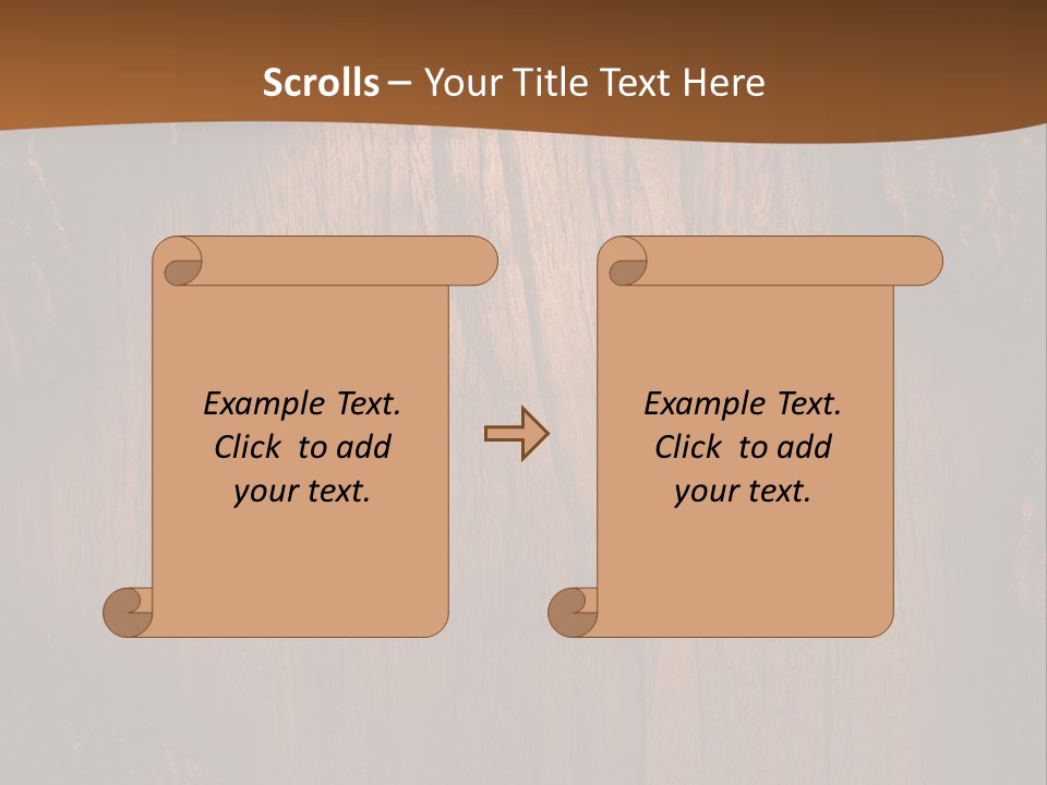 Lumber Board Notice PowerPoint Template