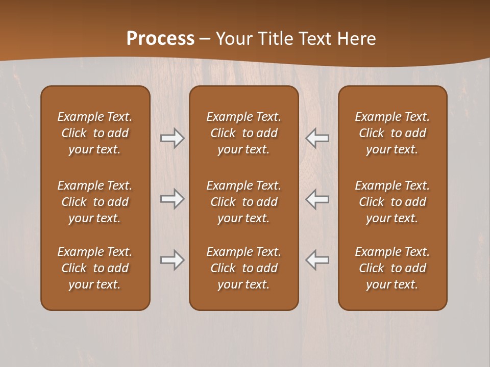 Lumber Board Notice PowerPoint Template