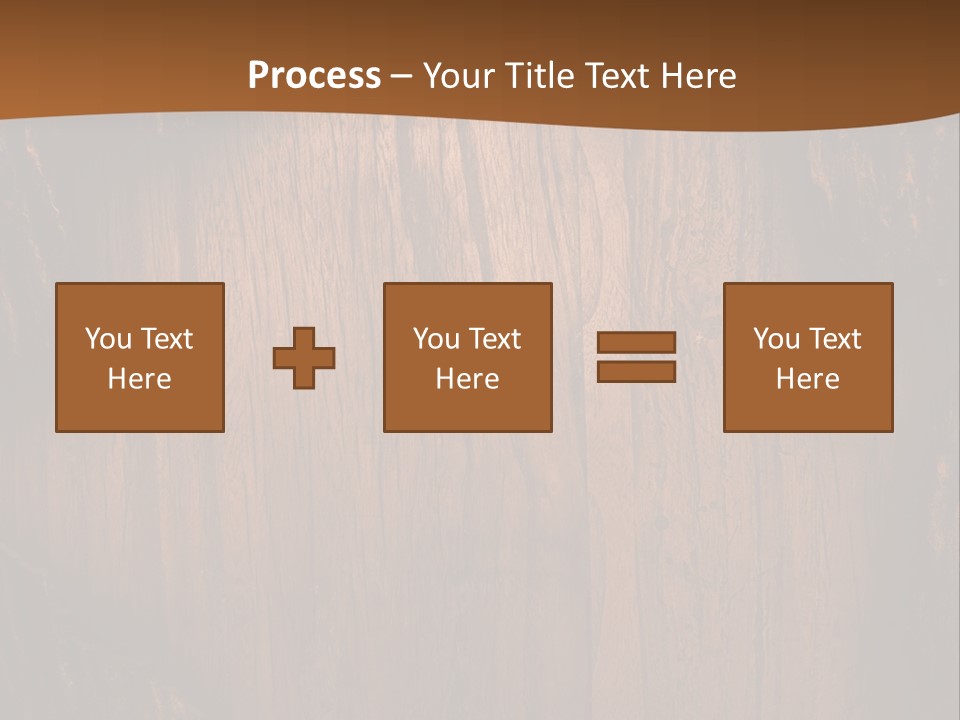Lumber Board Notice PowerPoint Template