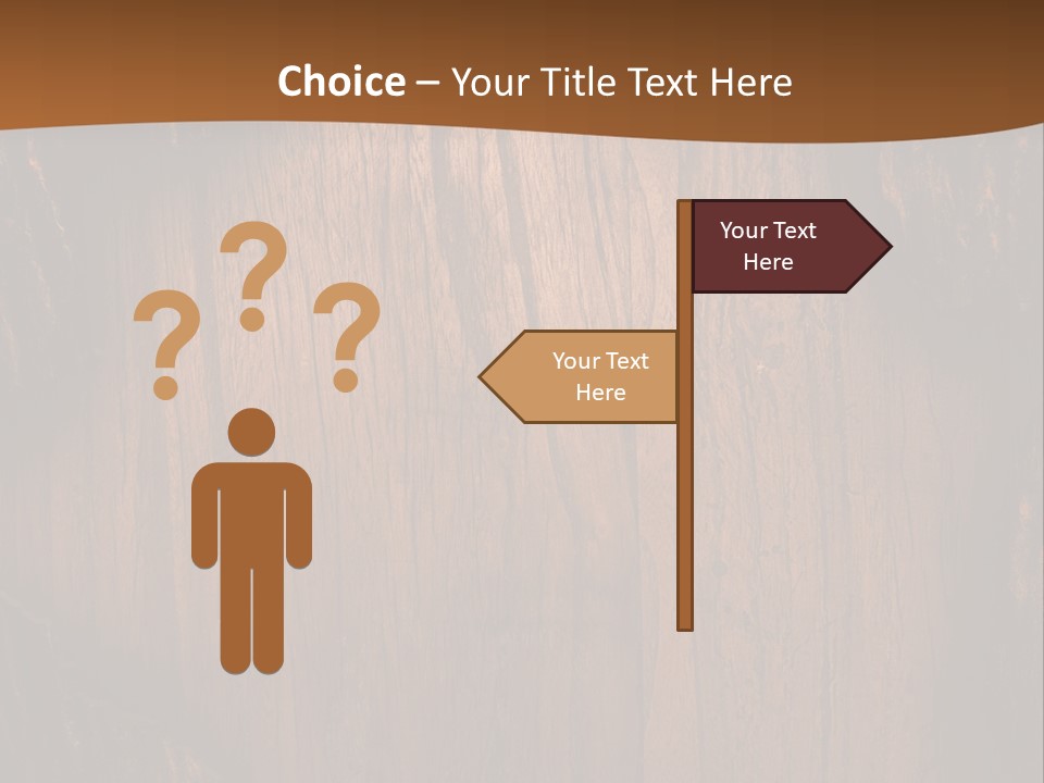 Lumber Board Notice PowerPoint Template