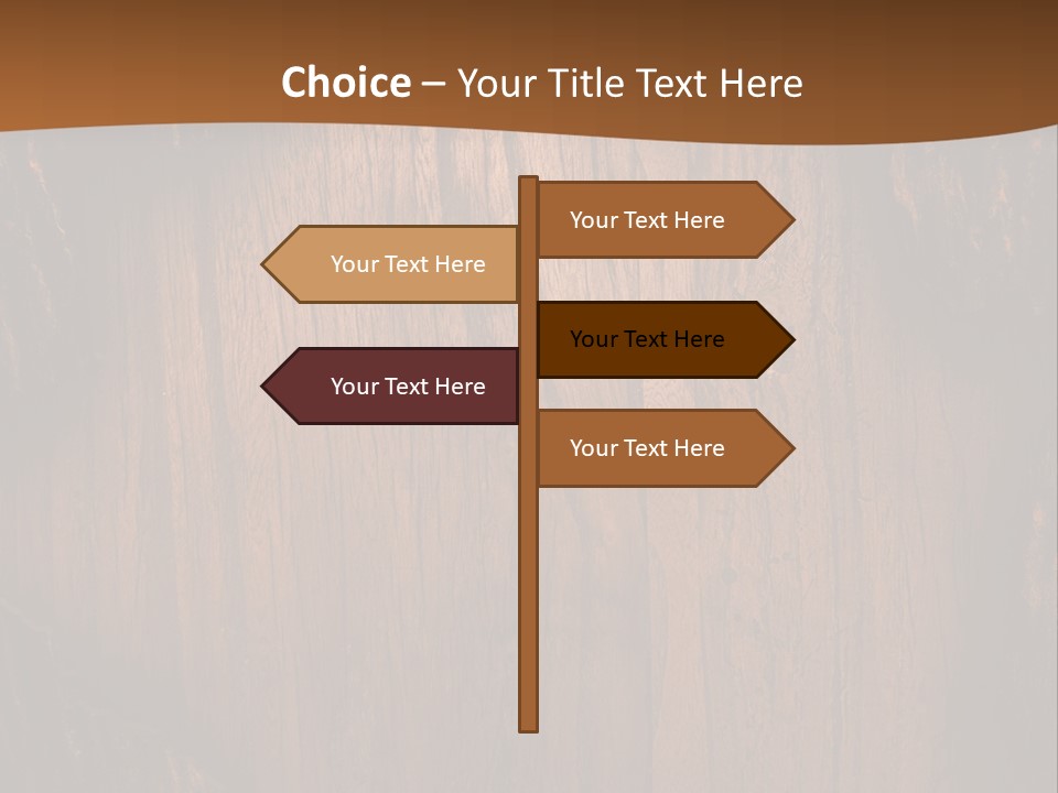 Lumber Board Notice PowerPoint Template