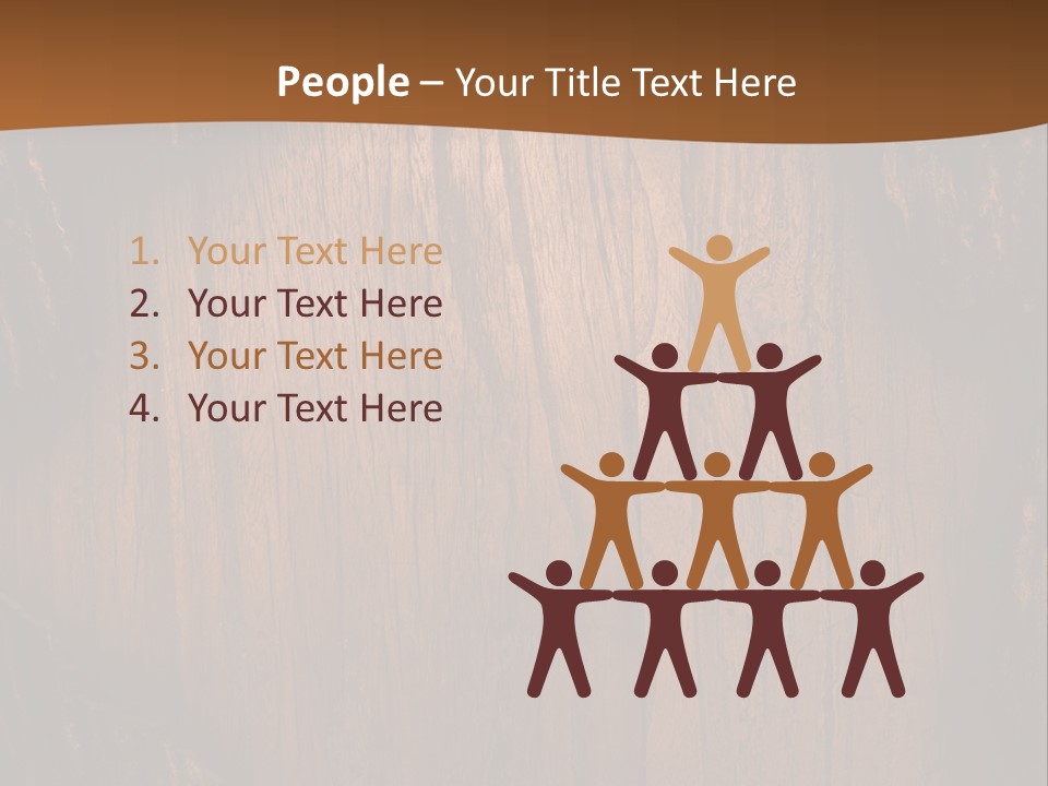 Lumber Board Notice PowerPoint Template