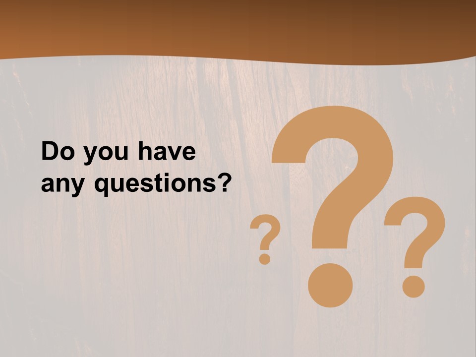 Lumber Board Notice PowerPoint Template