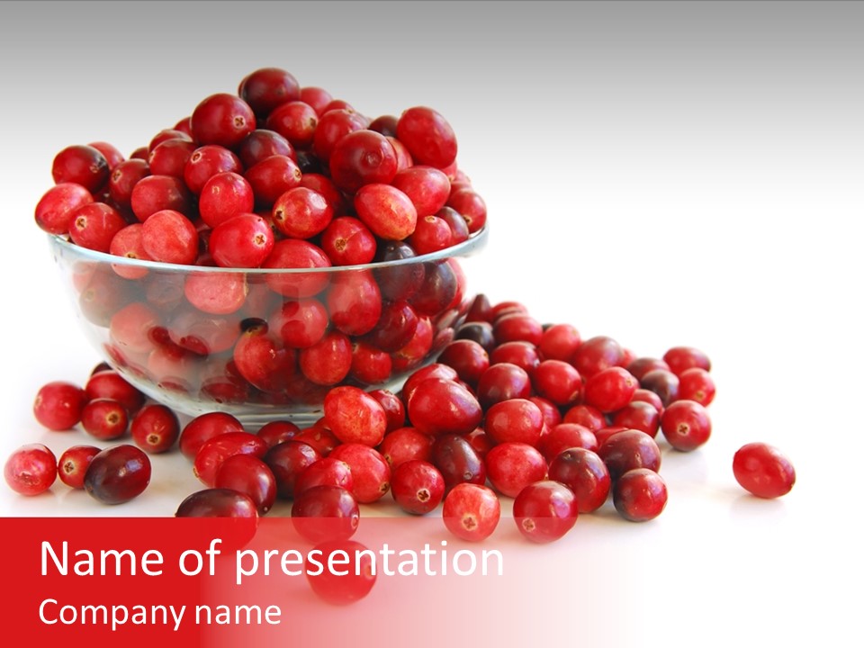 Ingredient White Traditional PowerPoint Template