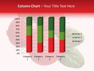 Illustration Isoliert Cranberries PowerPoint Template