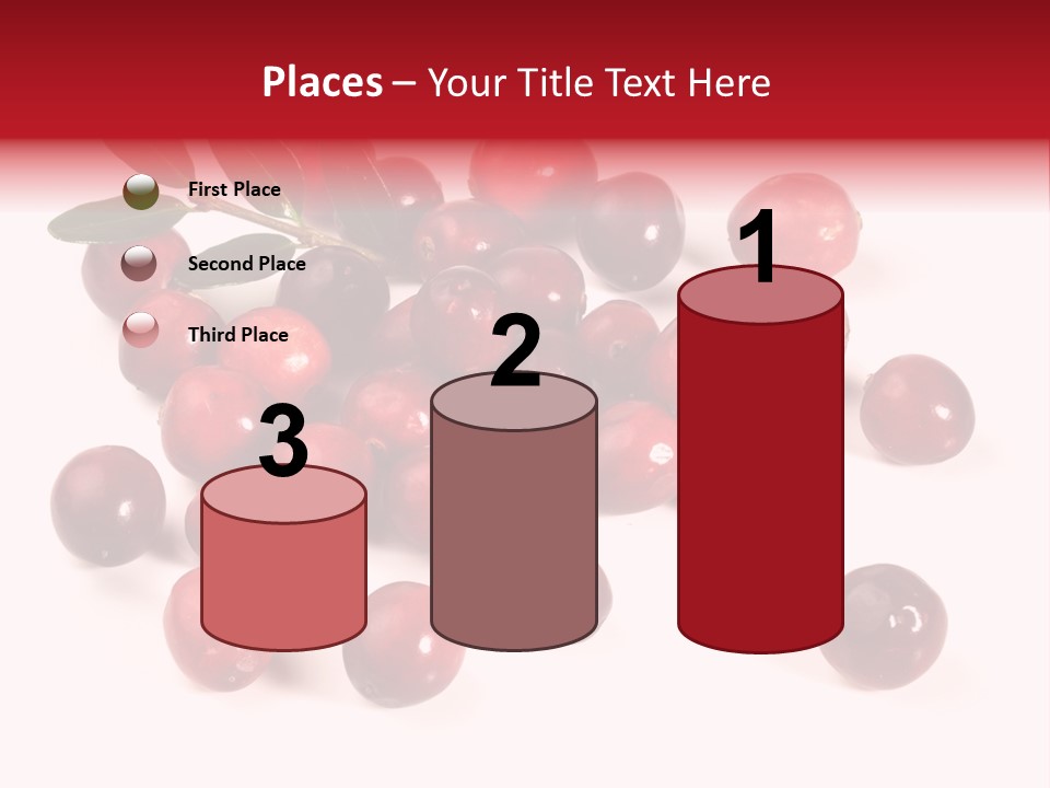 Frisch Obst Isoliert PowerPoint Template