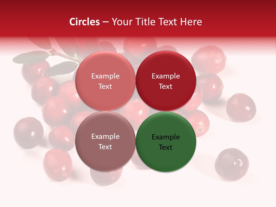 Frisch Obst Isoliert PowerPoint Template