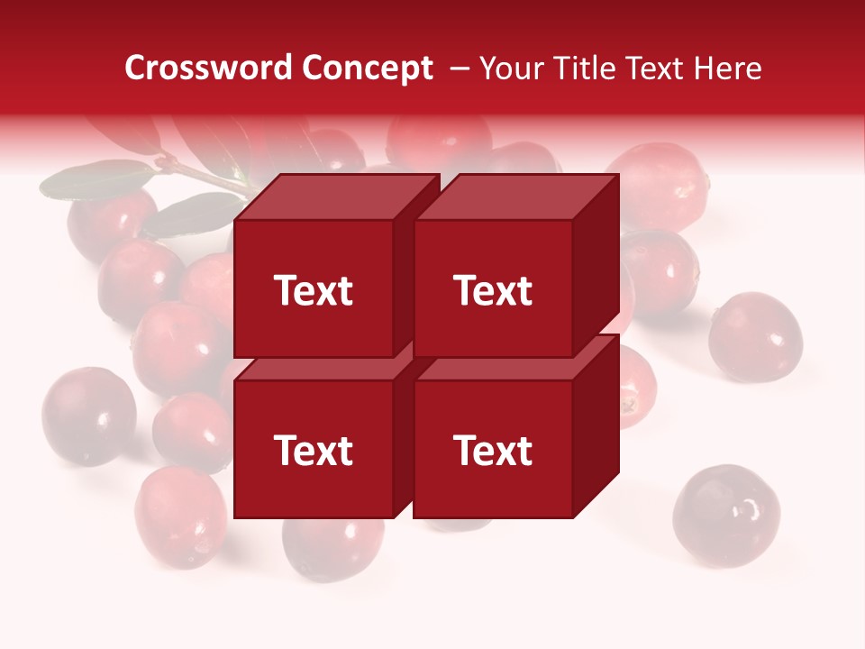 Frisch Obst Isoliert PowerPoint Template