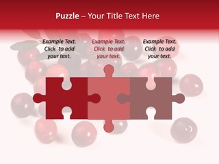 Frisch Obst Isoliert PowerPoint Template