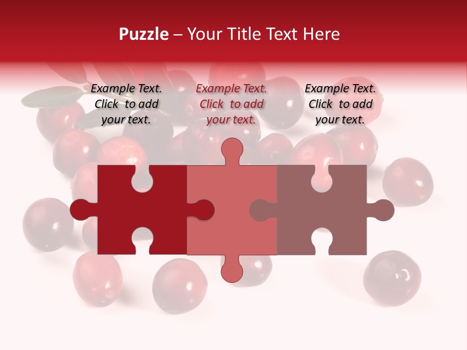 Frisch Obst Isoliert PowerPoint Template