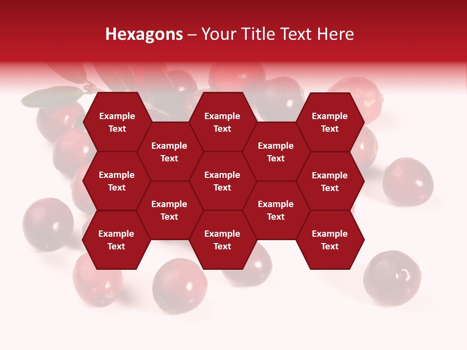 Frisch Obst Isoliert PowerPoint Template