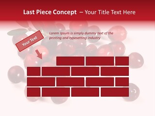 Frisch Obst Isoliert PowerPoint Template