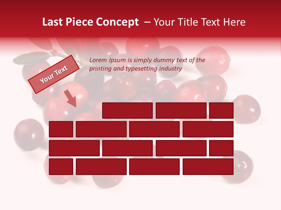 Frisch Obst Isoliert PowerPoint Template