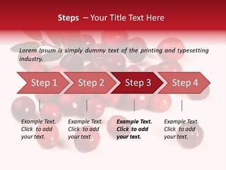 Frisch Obst Isoliert PowerPoint Template