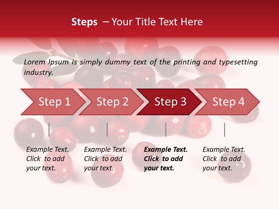 Frisch Obst Isoliert PowerPoint Template