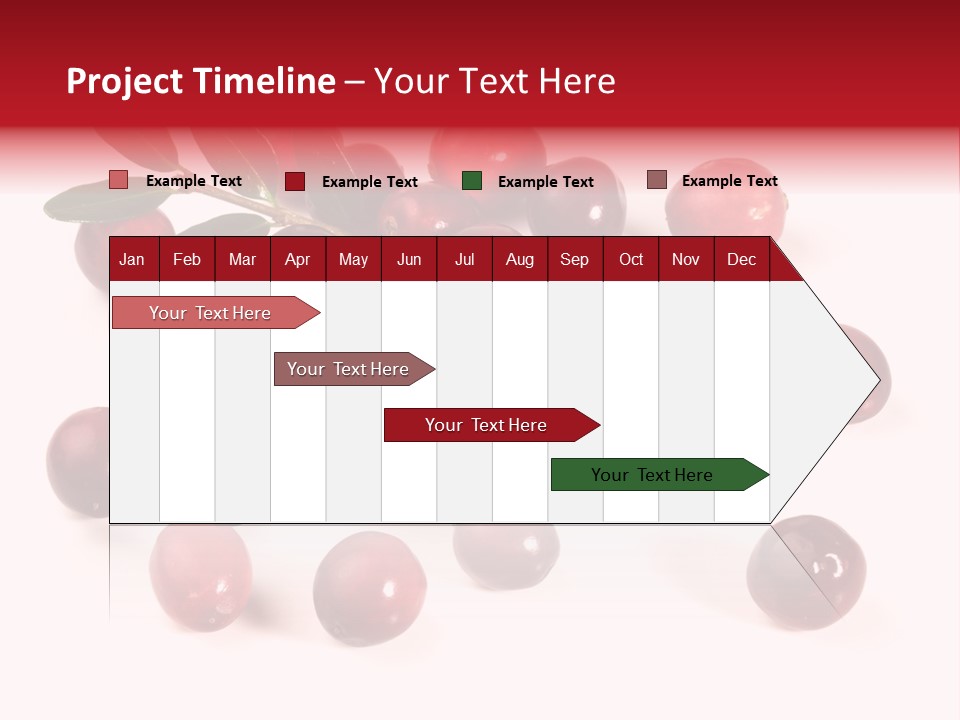 Frisch Obst Isoliert PowerPoint Template