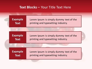 Frisch Obst Isoliert PowerPoint Template