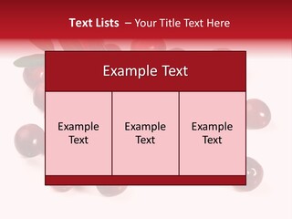 Frisch Obst Isoliert PowerPoint Template