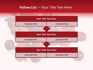 Frisch Obst Isoliert PowerPoint Template